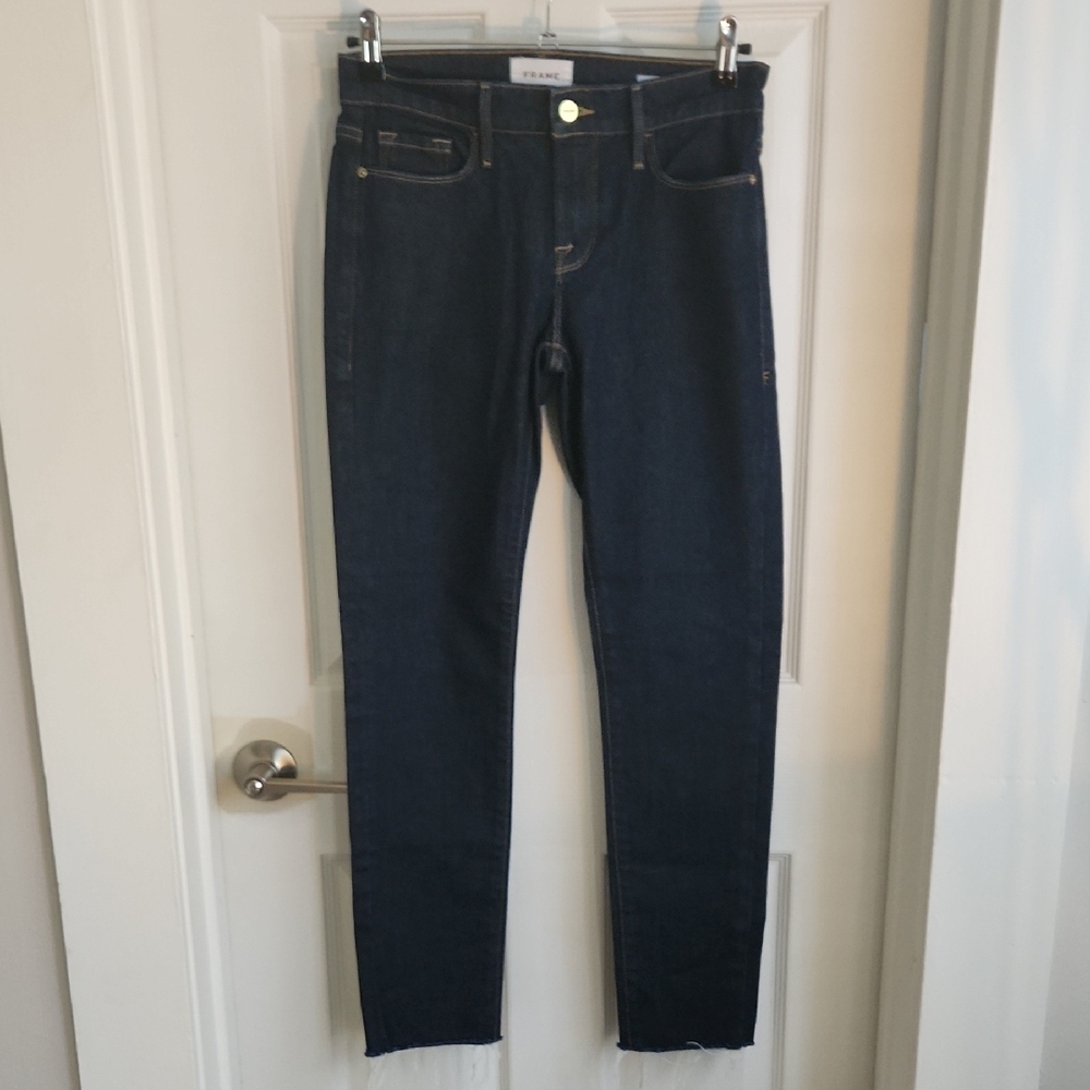 NWOT Frame Denim Blue Skinny Jeans